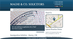 Desktop Screenshot of immigration-help.co.uk